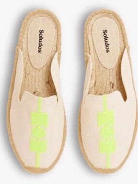 Women's Espadrilles Soludos The Smoking Mule Size 7 - 7.5 NEW In BOX